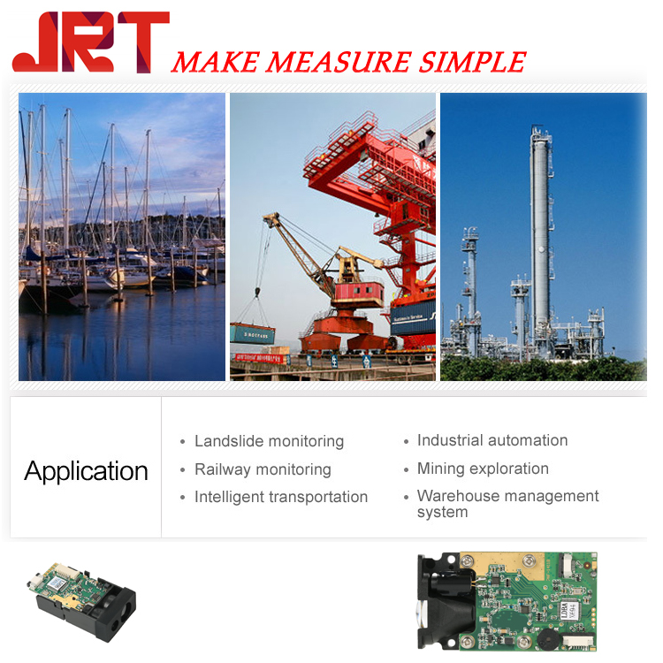 Application of laser measure sensor module 