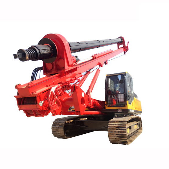 Ground mobile pile driving machine
