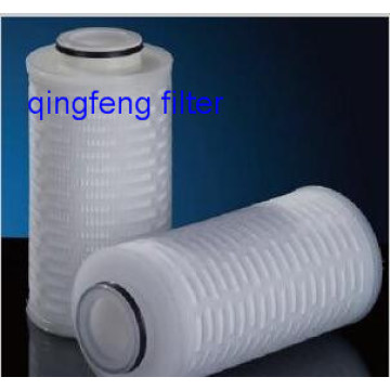 Water Filter Cartridges PTFE  Pleated Polymer Membrane