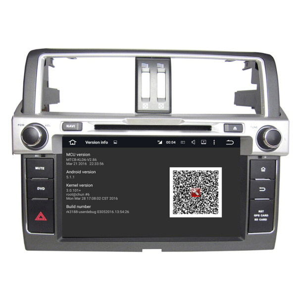 Toyota Prado 2014 car dvd player