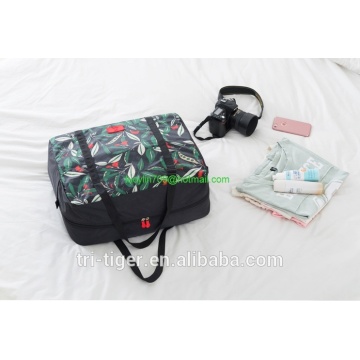 Travel Duffel Bag for Women Foldable Carry On Express Weekender Organiser