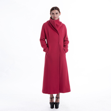 New styles red  cashmere winter coat