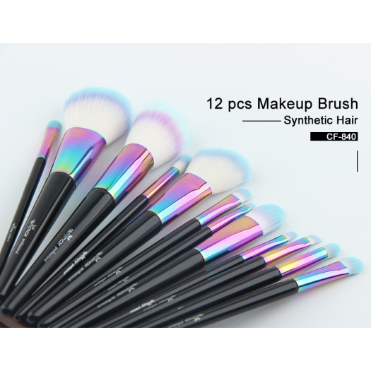 2020 Best Selling 12Pcs Colorful Makeup Brush
