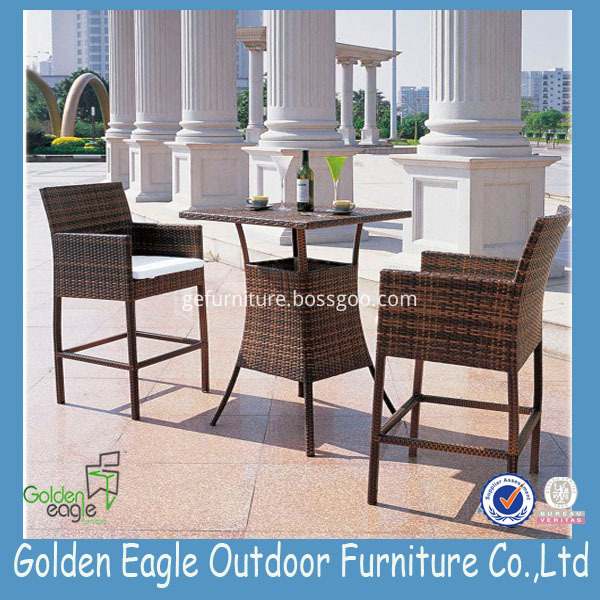 PE rattan outdoor patio furniture