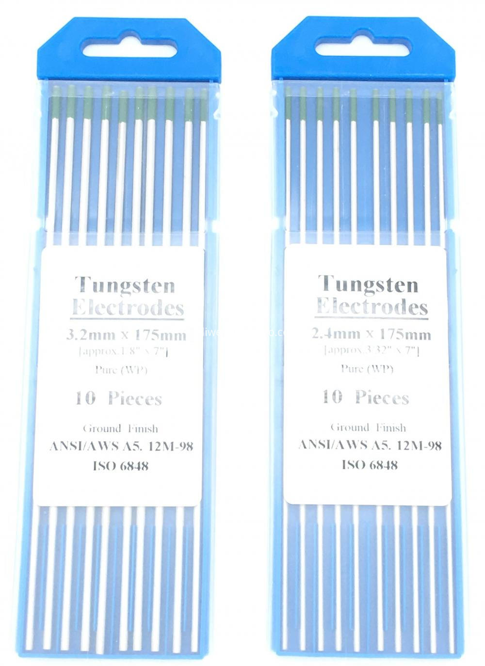 Green Tip 3 2175mm Wp Tig Welding Electrodes Tungsten