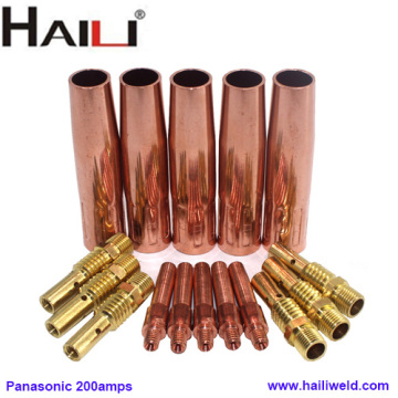 HAILI welding torch accessories for Panasonic 200A