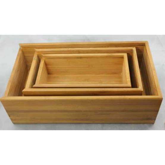 Natural Candy Storage Bamboo Box