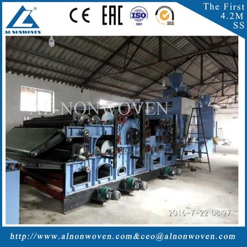 Latest design 6.5m non woven geotextile machinery for highway