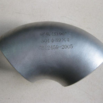 SCH40 90 Degree Stainless Steel Butt Welding Elbow