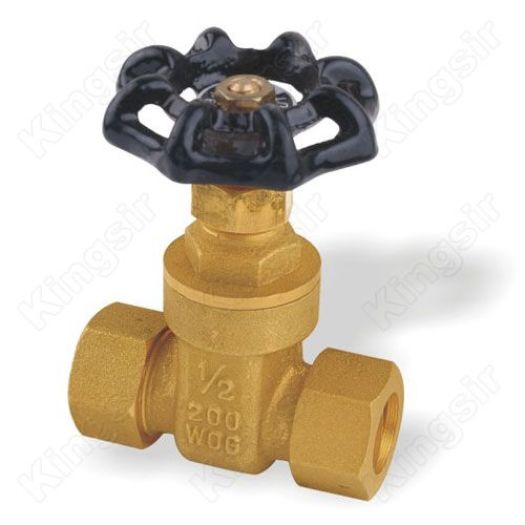 Brass Gate Valves With Pipe Union