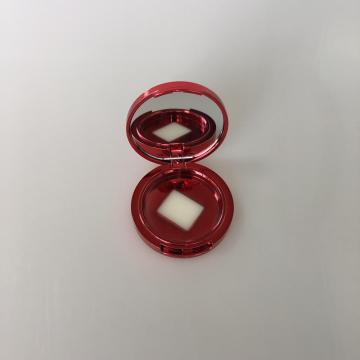3D pattern mini round compact case