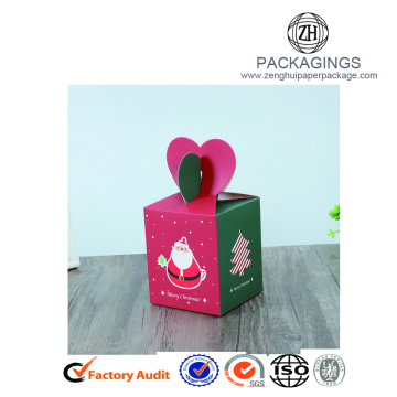 Christmas Eve gift apple packaging box foldable