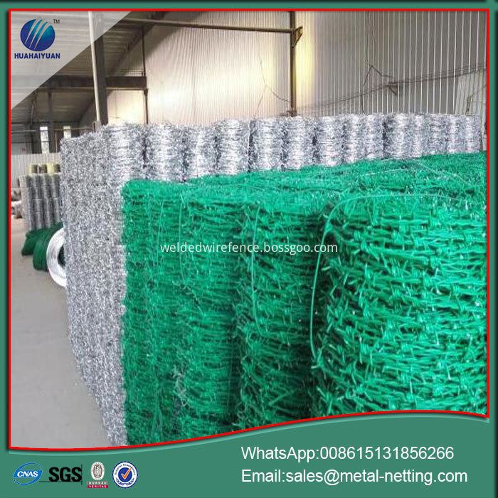 pvc coated galvanized barb wire