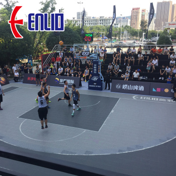 Outdoor Basketball Court Tiles Interlocking Flooring