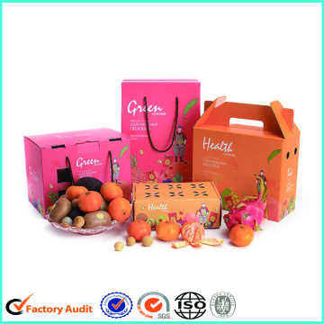 Colorful Fresh Fruit Cardboard Cartons Boxes