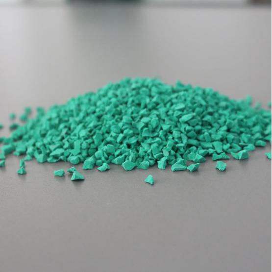 16% Anti UV EPDM Rubber Granules  Courts Sports Surface Flooring Athletic Running Track