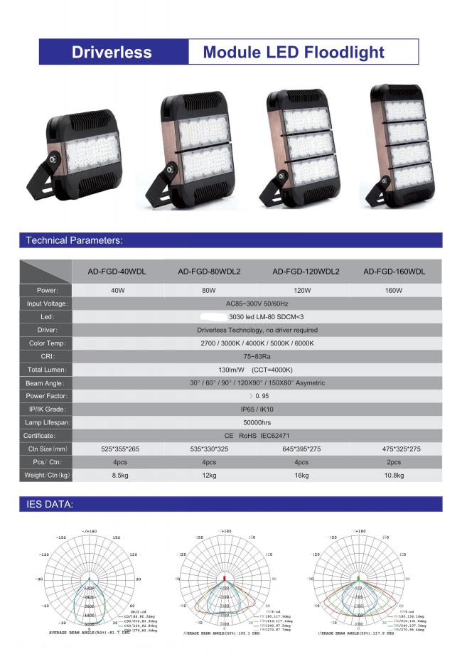 LED Flood Lamp Fixture