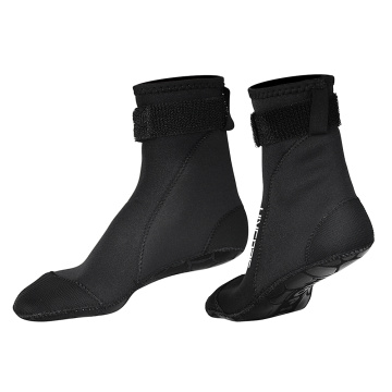 Seaskin Long Neoprene Socks with Velcro Closure