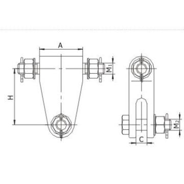 Overhead Power Line Transmission Fitting Clevises Type ZBS