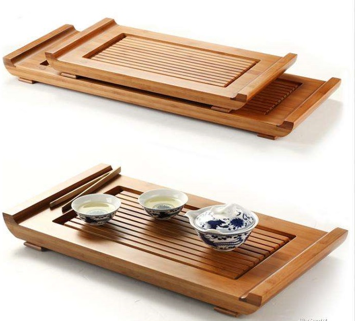 Bamboo Flat Tea Tray