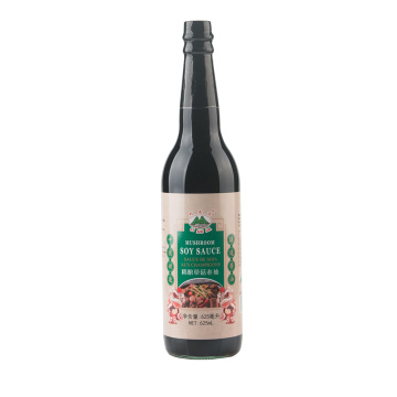 625ml Glass Bottle Mushroom Dark Soy Sauce