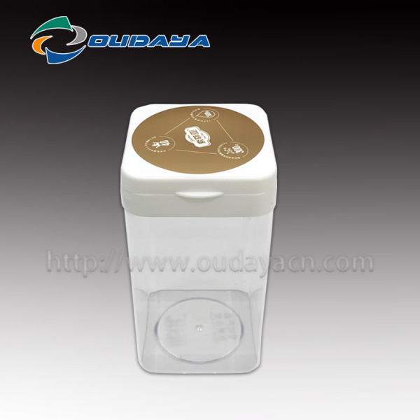IML customized IML packaging square container with lid