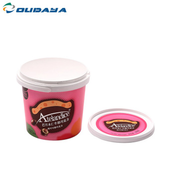 Round food container 1000ml transparen iml container