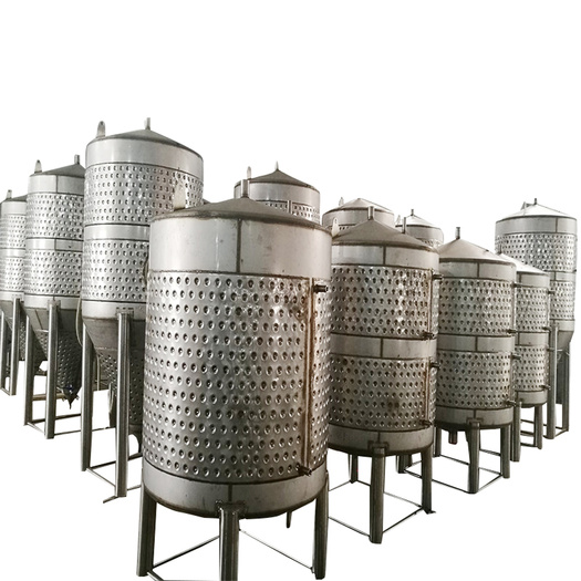Brewery Cylindrically Conical Beer Fermentation Tank CCT
