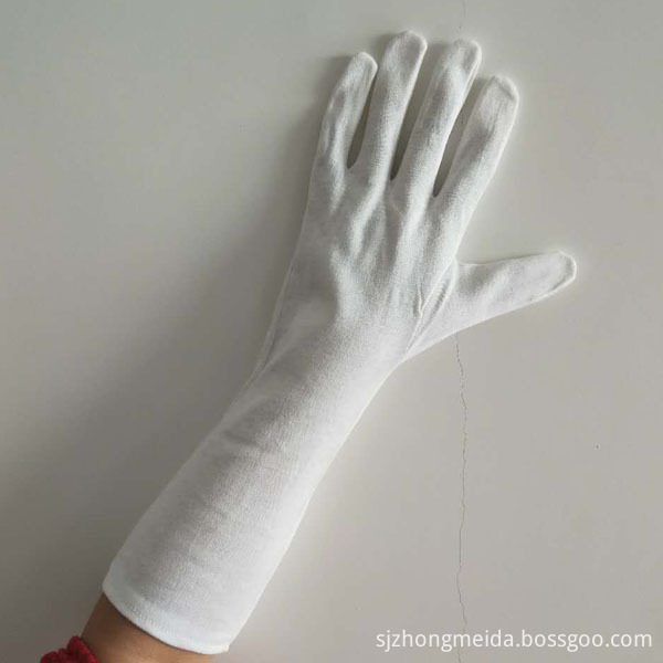 Seamless Reversible Gloves Gants For Nuclear Plant Back