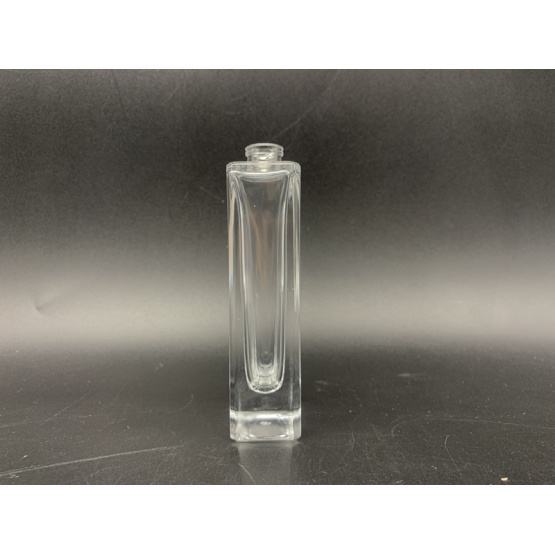 30ml tallsquare bottle of clear glass perfume bottle