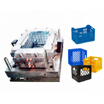 Plastic injection vegetable crate mould