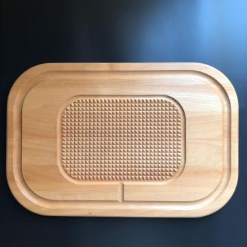 Large wooden chopping board