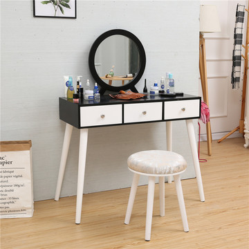Living room furniture Vanity Makeup Table Set mirrored dressing table