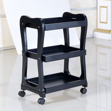 hot sell wooden trolley for salon furniture