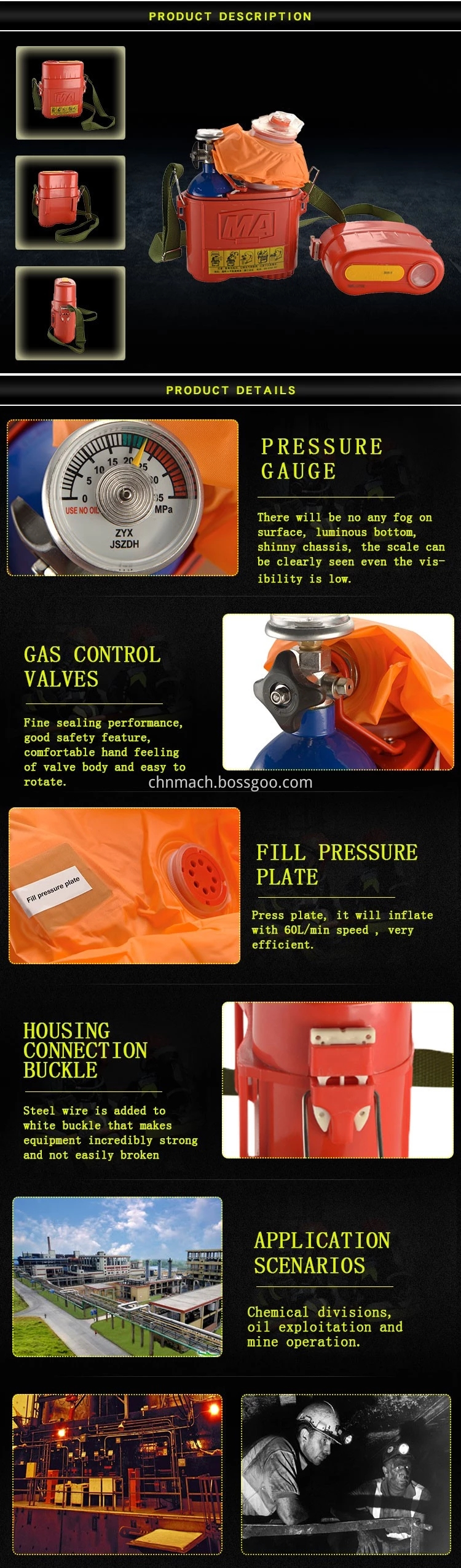 Compressed Oxygen Apparatus