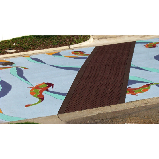 Water permeable adhesive stone Courts Sports Surface Flooring Athletic Running Track