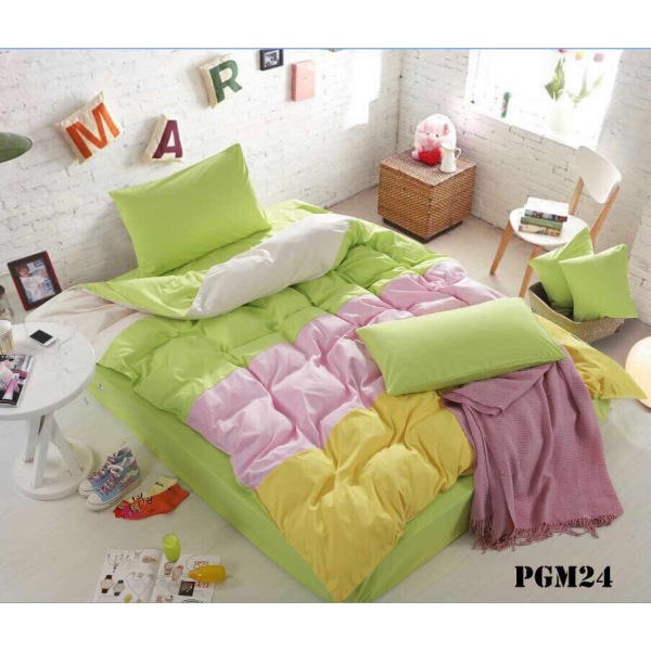 Polyester wash cotton fabric for bedsheet