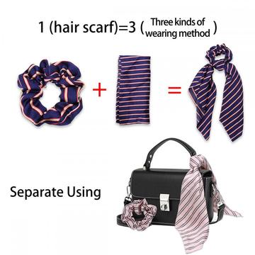 Hair Scrunchies Hair Scarf Hair Satin Ponytail Holder