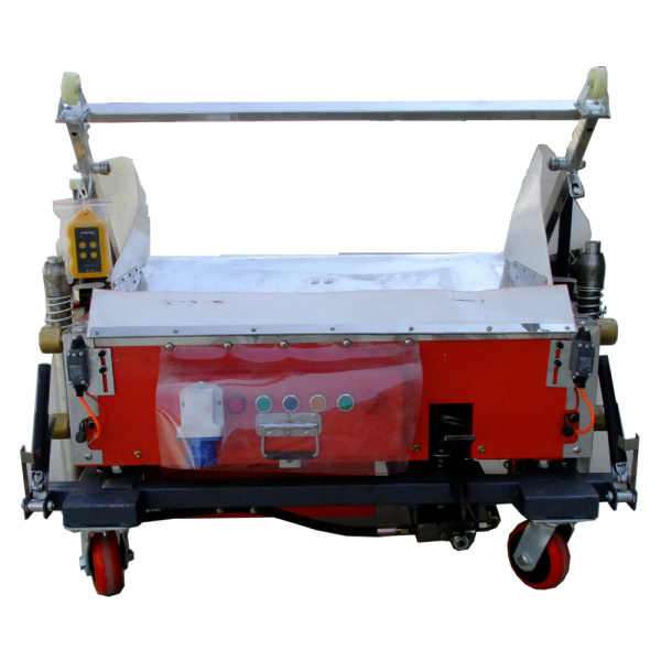 Automatic wall render plastering machine