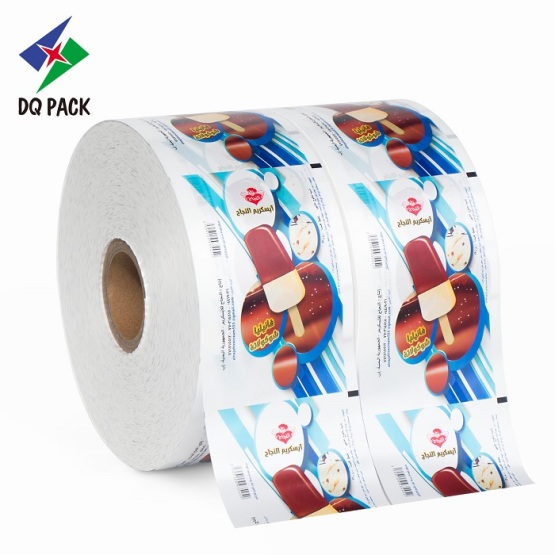 Flexible packaging plastic film roll for snack