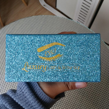 Custom made sliding eyelash boxes