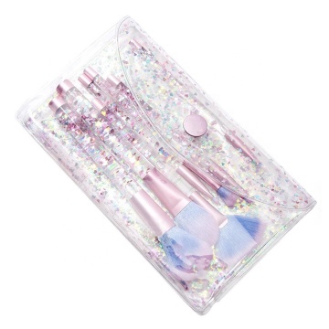 7pcs Liquid Glitter Handle Makeup Brush Set