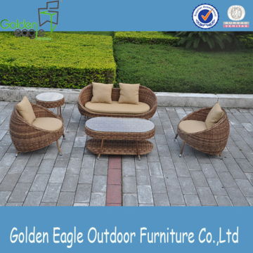 Durable Rattan Garden Outdoor Furniture with Cushions