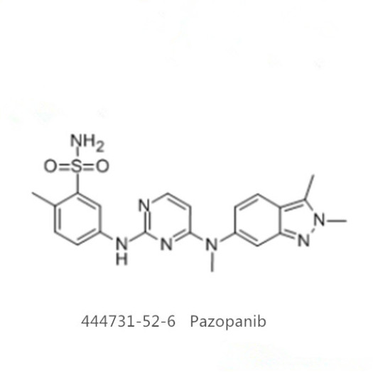 99% GW786034  CS-1857  Pazopanib base CAS  444731-52-6