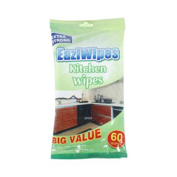 Non alcohol kitchen cleaning antibacterial wipes