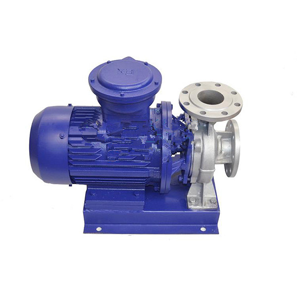 ISWH explosion-proof chemical stainless steel pipeline pump horizontal chemical pump 1