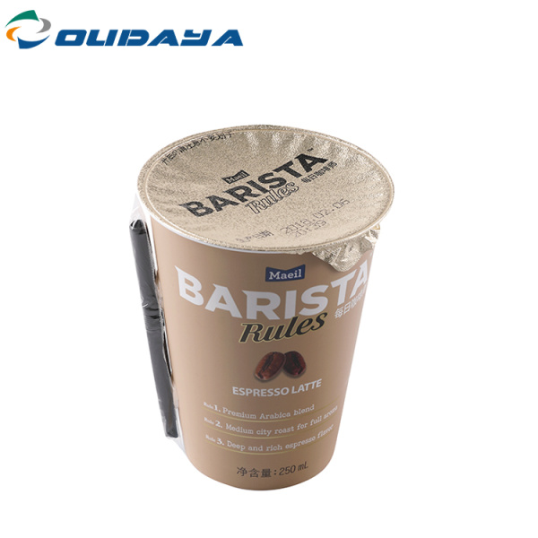 Hot Coffee Cup Milktea container with lid
