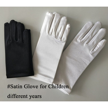 Satin Gloves for Girl