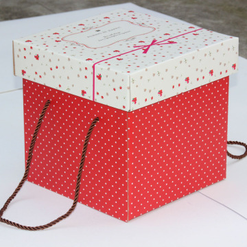 Customized rigid box empty paper gift box