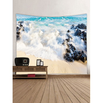 Tapestry Wall Hanging Ocean Beach Sea Series Tapestry Great Wave Reef Tapestry for Bedroom Home Dorm Decor